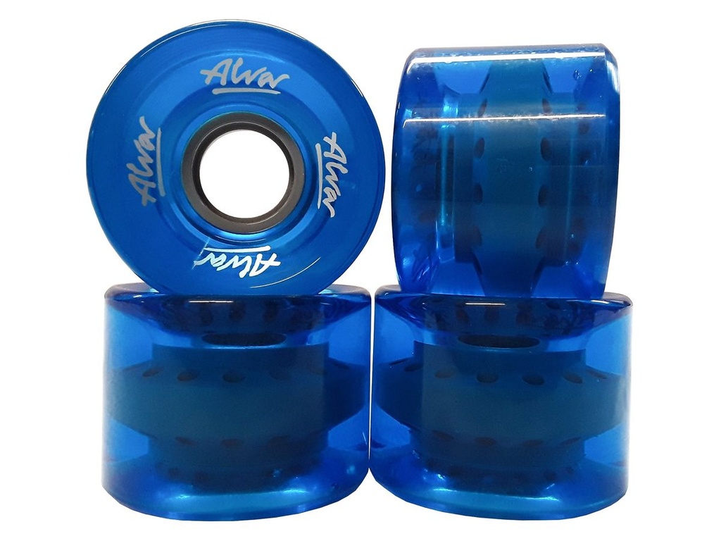 ALVA CRUISER CLEAR BLUE 60MM 78A WHEELS