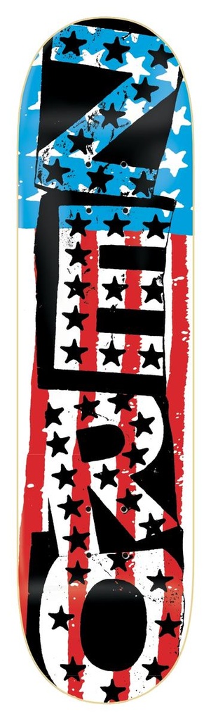 ZERO TEAM AMERICAN PUNK DECK 8.50