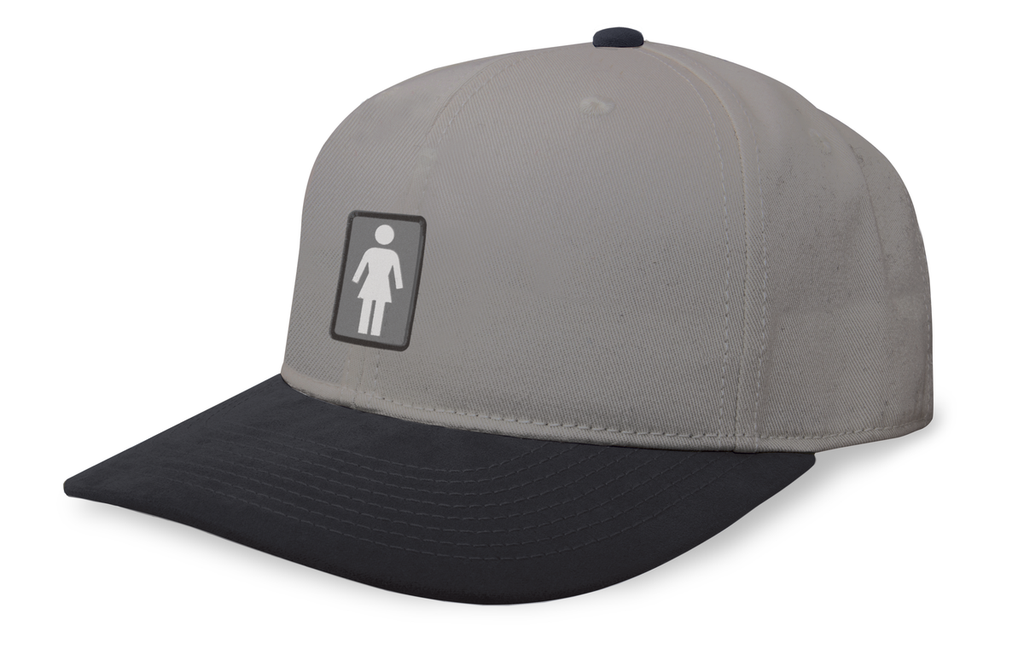 GIRL CLASSIC OG SNAPBACK GREY/BLACK