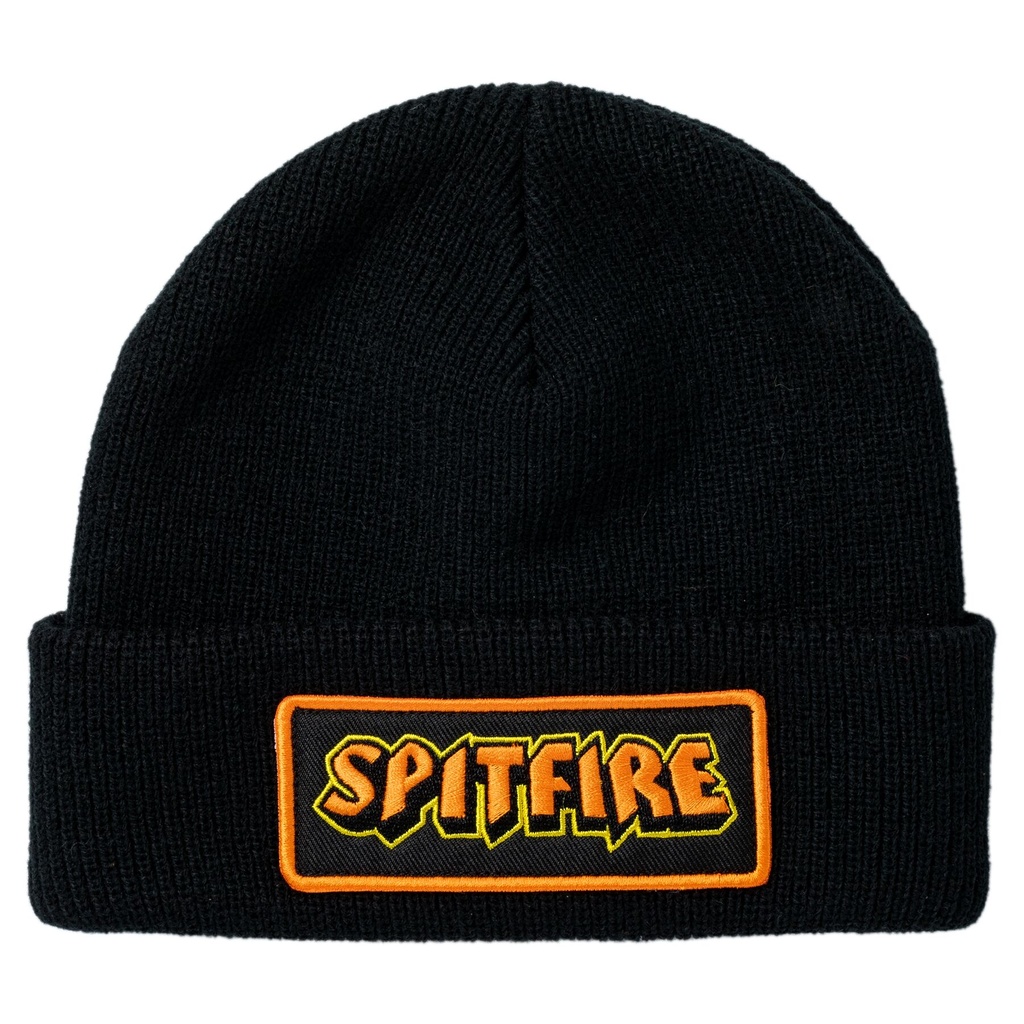 SPITFIRE HELLFIRE CUFF BEANIE BLACK