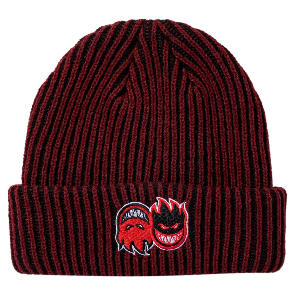 SPITFIRE ETERNAL CUFF BEANIE DARK RED