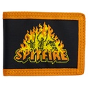 SPITFIRE HELLFIRE BI FOLD WALLET BLACK