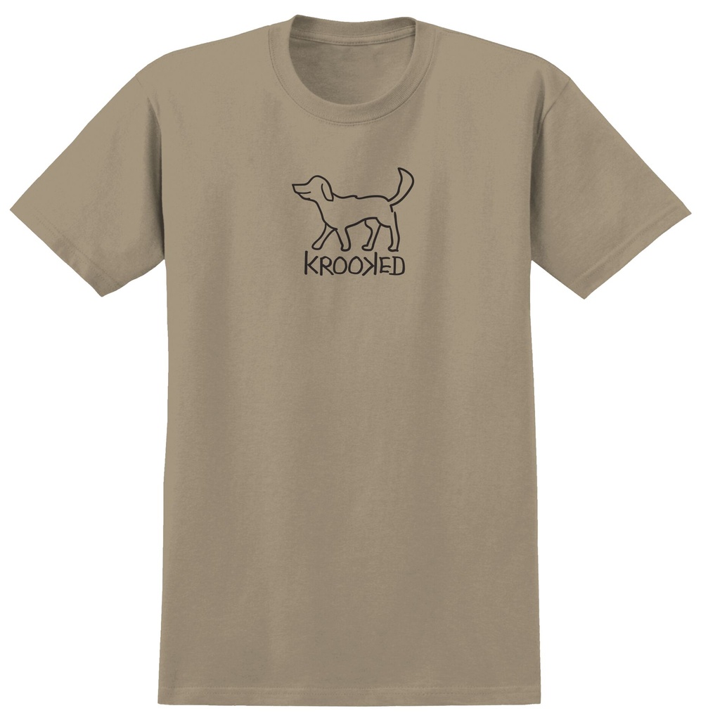 KROOKED EL PERRO SAND/BLACK SS L