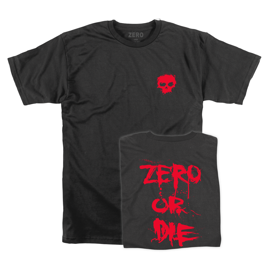 ZERO ZERO OR DIE BLACK SS M