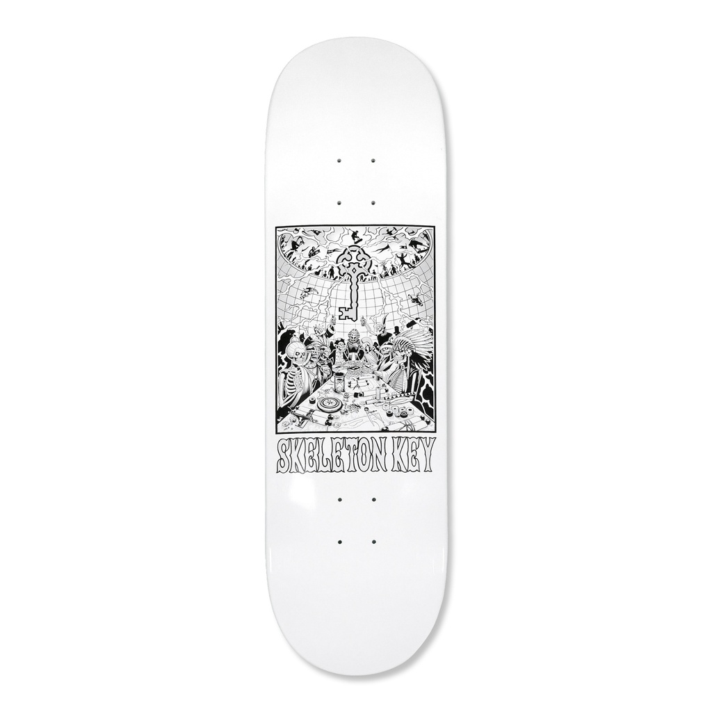 SKELETON KEY TEAM COUNCIL OF RAD II WHITE DECK 8.50