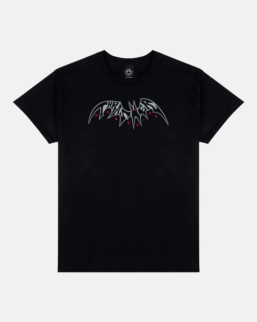 THRASHER SKY RAT BY NECKFACE BLACK SS M