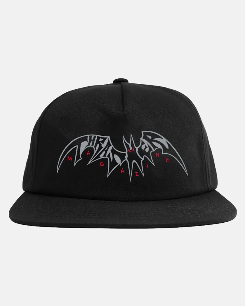 THRASHER SKY RAT BY NECKFACE SNAPBACK BLACK
