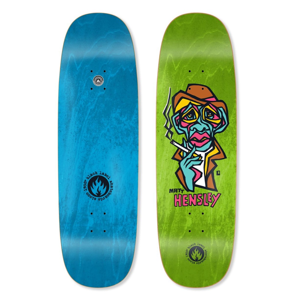 BLACK LABEL MATT HENSLEY SMOKING SECTION TUGBOAT SHAPED DECK 9.5