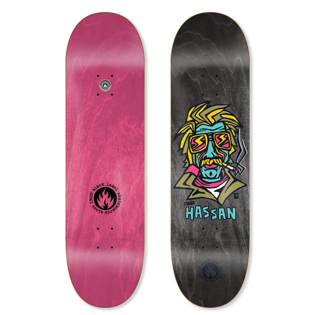 BLACK LABEL OMAR HASSAN SMOKING SECTION DECK 8.75