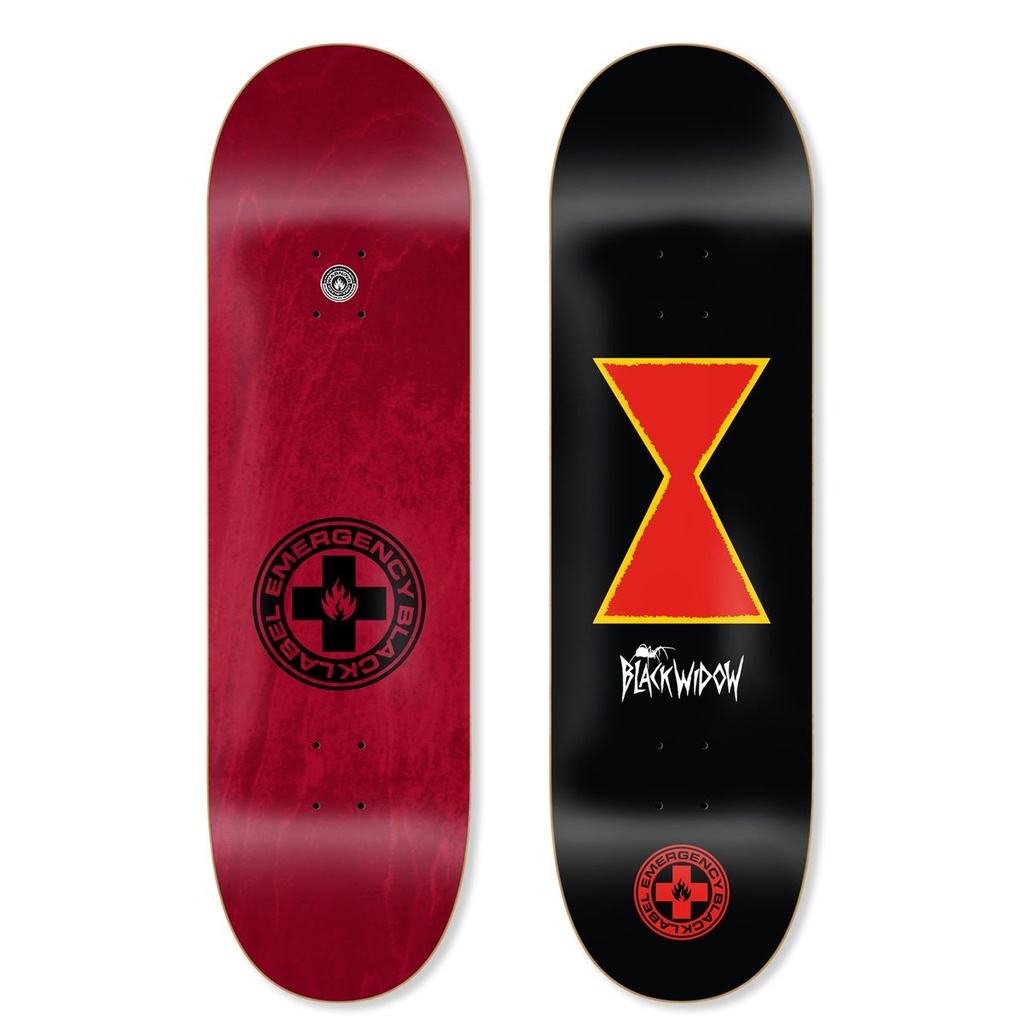 BLACK LABEL TEAM BLACK WIDOW DECK 8.5