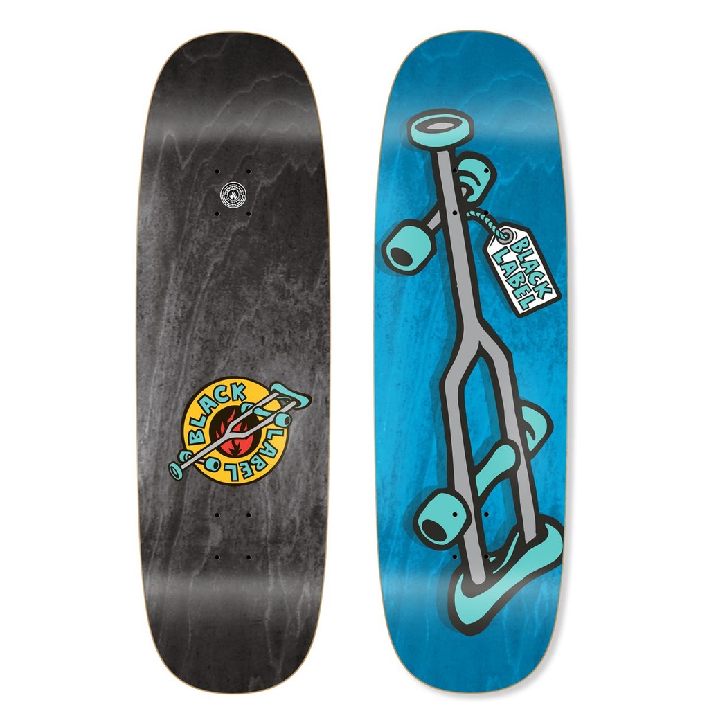 BLACK LABEL TEAM CRUTCH TUGBOAT SHAPED DECK 9.5