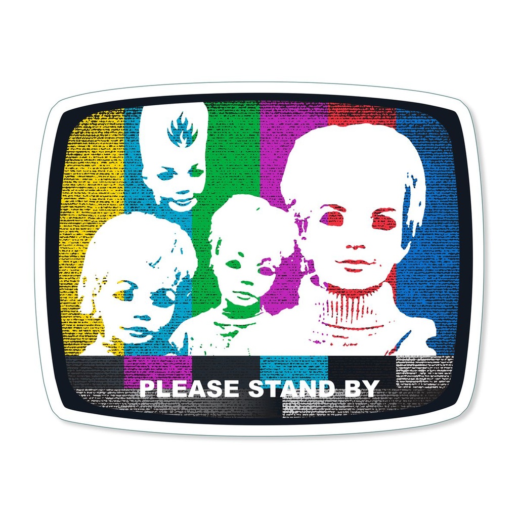 BLACK LABEL STAND BY STICKER
