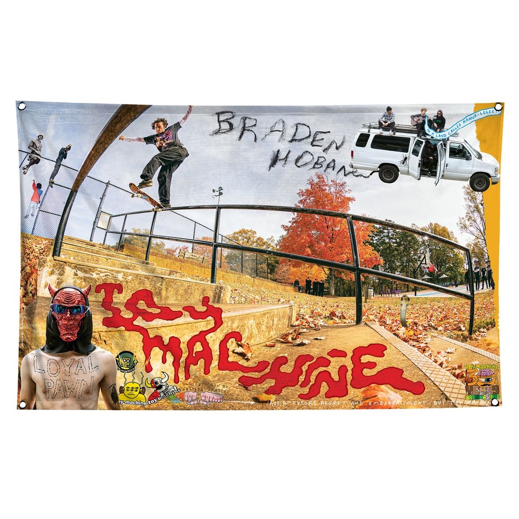 TOY MACHINE BRADEN HOBAN FLAG