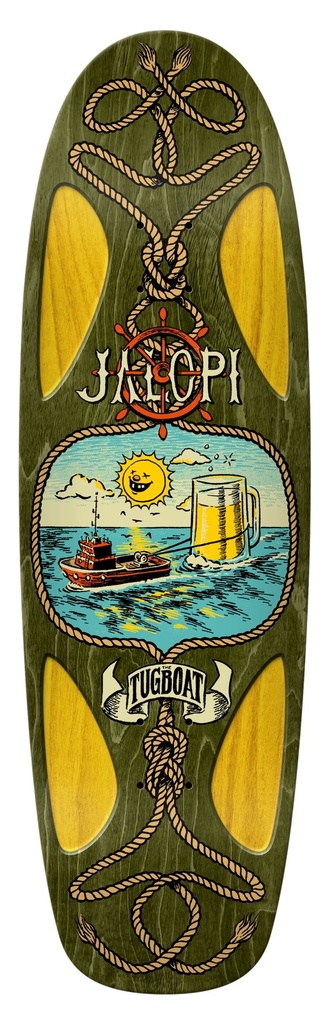 ANTI-HERO TEAM JALOPI TUGBOAT SHAPED DECK 9.80 (LIMIT 2)