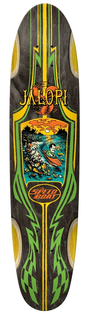 ANTI-HERO TEAM JALOPI SPEEDBOAT SHAPED DECK 7.74 (LIMIT 2)