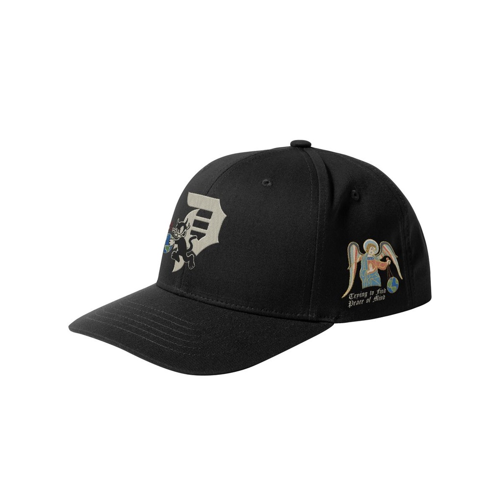 PRIMITIVE SAVIOR SNAPBACK HAT BLACK