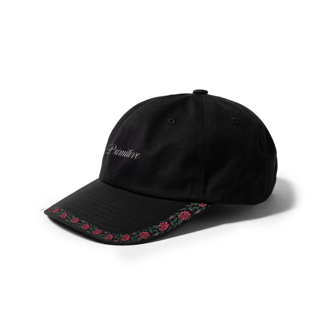 PRIMITIVE RIVIERA STRAPBACK HAT BLACK