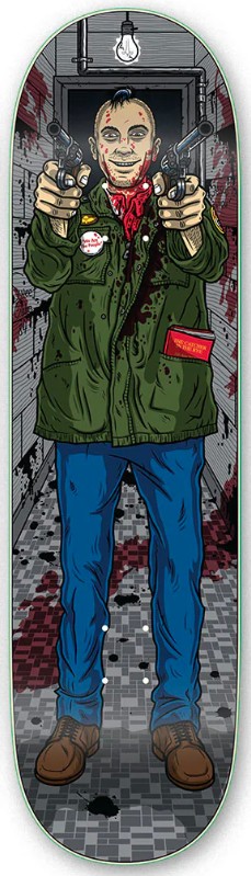 STRANGELOVE TRAVIS DECK 9.00 (HAND SCREENED)