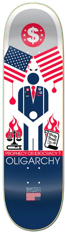 STRANGELOVE DON PENDLETON OBLIGARCHY DECK 8.25
