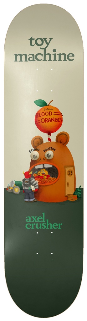 TOY MACHINE AXEL CRUYSBERGHS ROADSIDE DECK 8.0