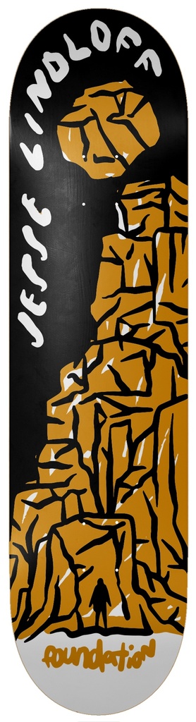 FOUNDATION JESSE LINDLOFF IMPENDING DOOM DECK 8.25