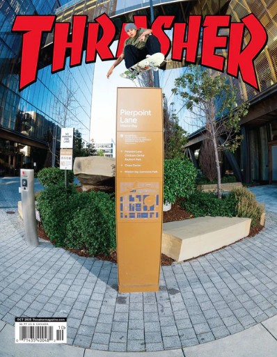 THRASHER MAGAZINE OCTOBER 2025