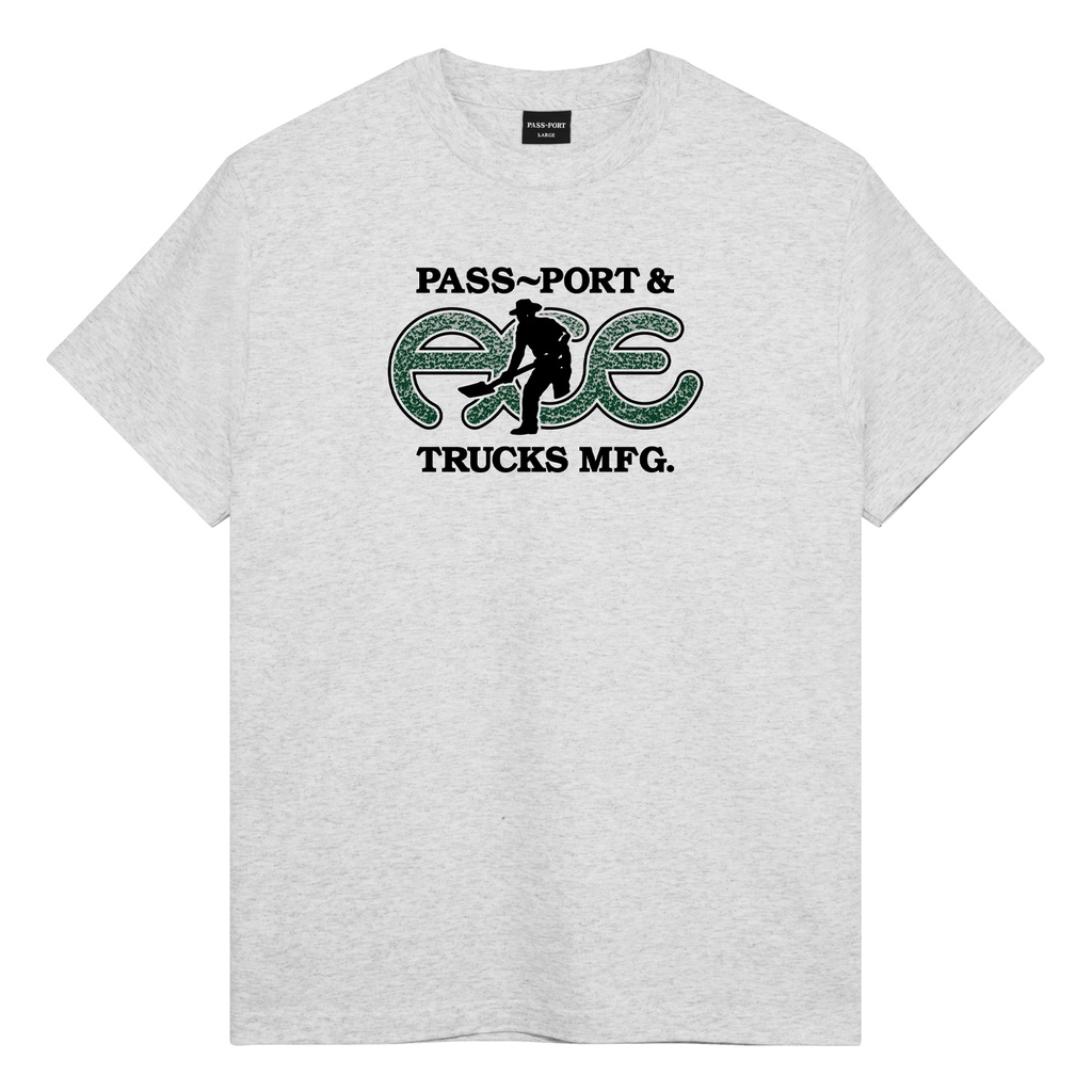 ACE ACE X PASS~PORT HAMMERTONE ASH GREY SS L
