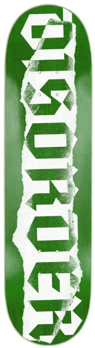 DISORDER TEAM RIPPED DECK 8.25