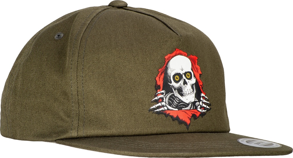 POWELL RIPPER SNAPBACK HAT MILITARY GREEN