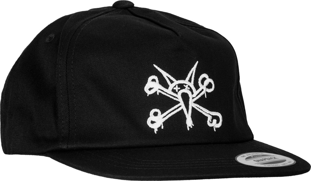 POWELL VATO RAT SNAPBACK HAT BLACK