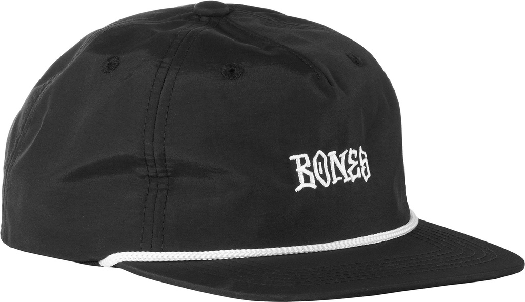 BONES YACHT ROCK ROPE HAT BLACK