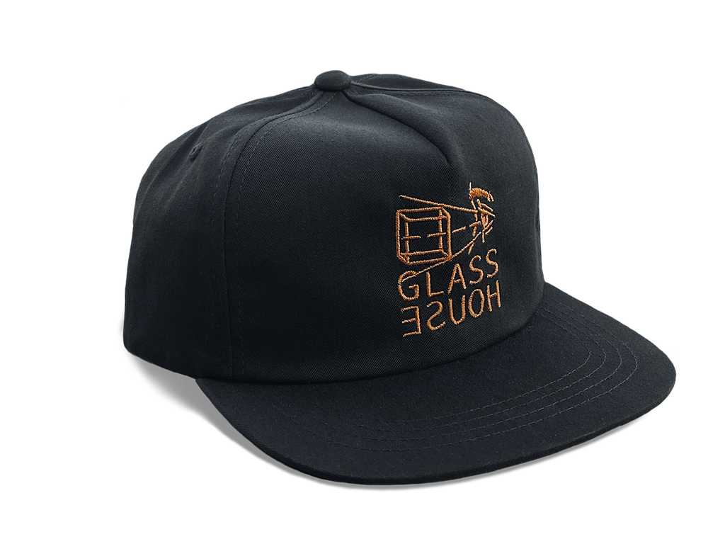 GLASS HOUSE PROJECTION 5 PANEL HAT BLACK