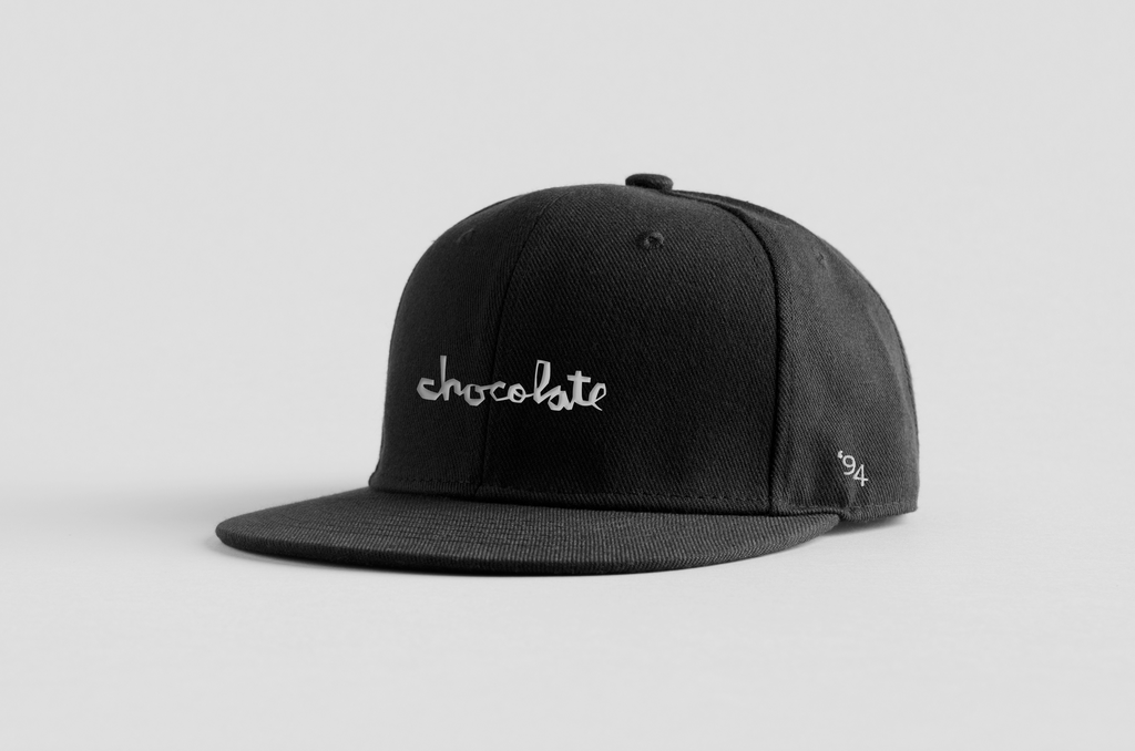 CHOCOLATE ORIGINAL CHUNK '94 6 PANEL HAT BLACK