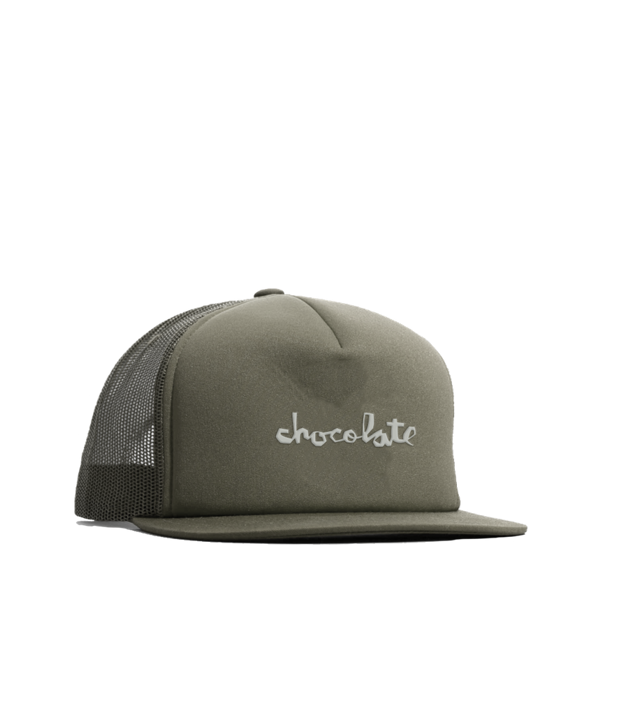 CHOCOLATE CHUNK TRUCKER HAT OLIVE