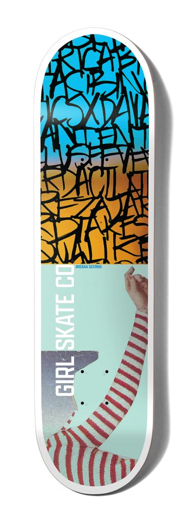 GIRL GEERING SPLINTER DECK 8.0