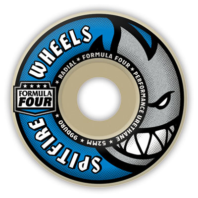 SPITFIRE FORMULA FOUR RADIALS 52MM 99D (Set of 4)