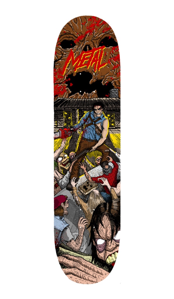 METAL TEAM GROOVY DECK 8.60