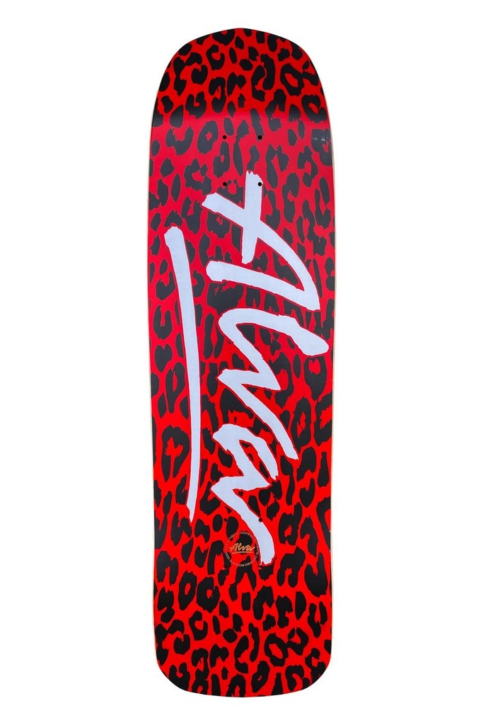 ALVA URBAN GUERILLA RED SHAPED DECK 8.75 X 32.5
