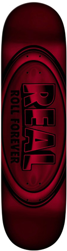 REAL TEAM DBX OVAL RED FOIL DECK 8.38