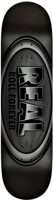 REAL TEAM DBX OVAL SILVER FOIL DECK 8.50