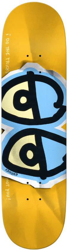 KROOKED TEAM DBX EYES GOLD DECK 8.38
