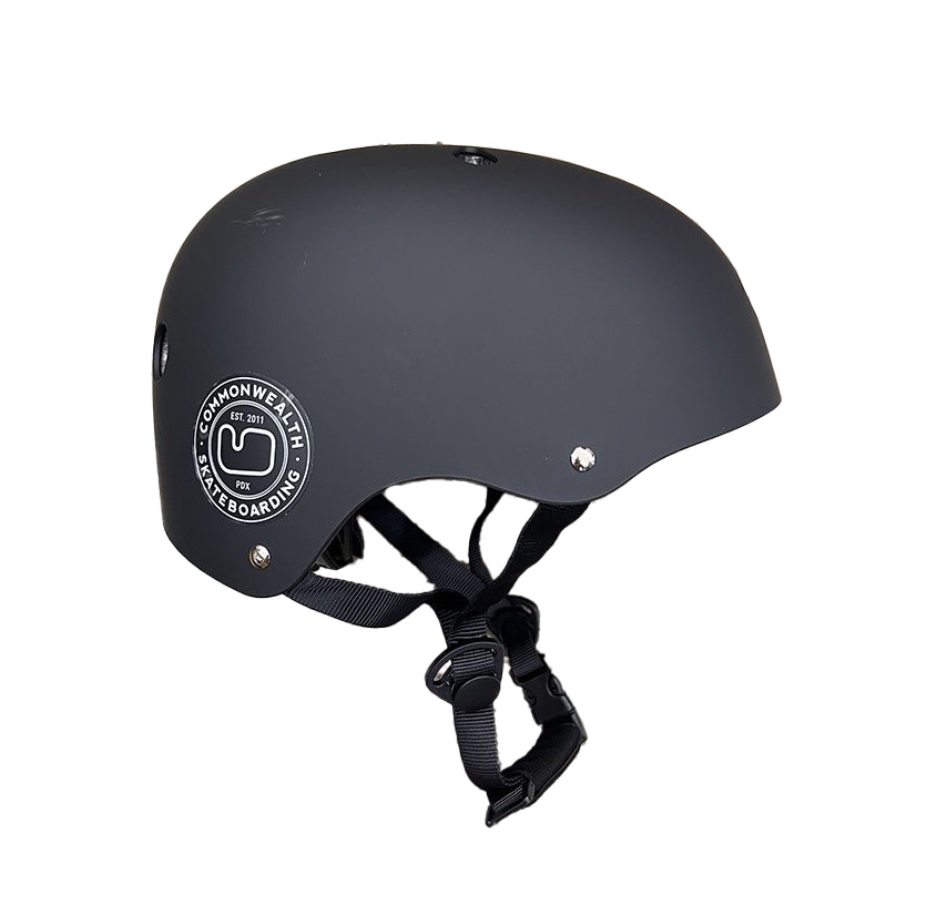 COMMONWEALTH BLACK HELMET LARGE