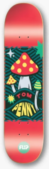 FLIP TOM PENNY GROTTO DECK 8.375