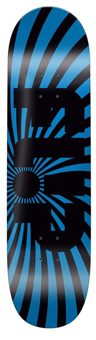 FLIP TEAM SPIRAL BLUE DECK 8.5