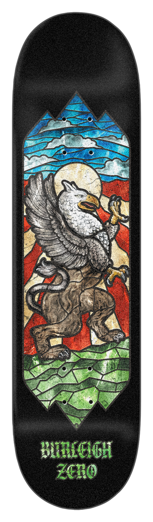 ZERO BURLEIGH STAINED GLASS DECK 8.50