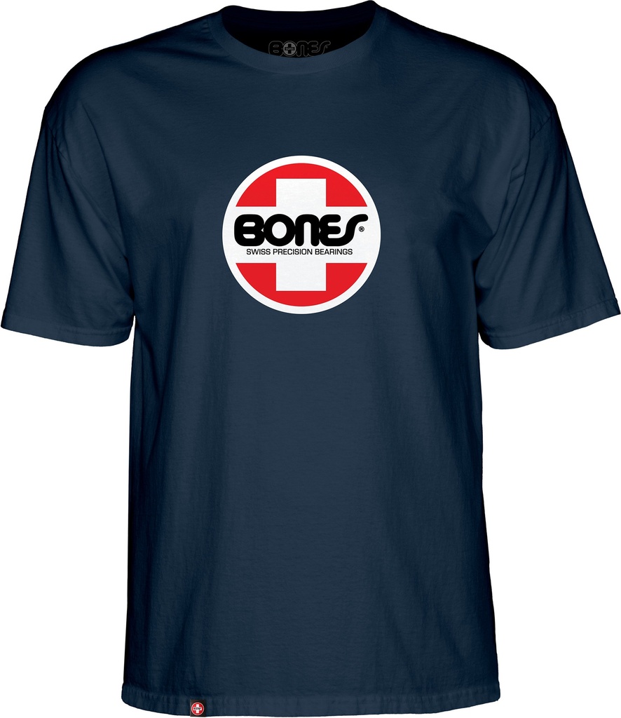 BONES OG SWISS CIRCLE NAVY SS S