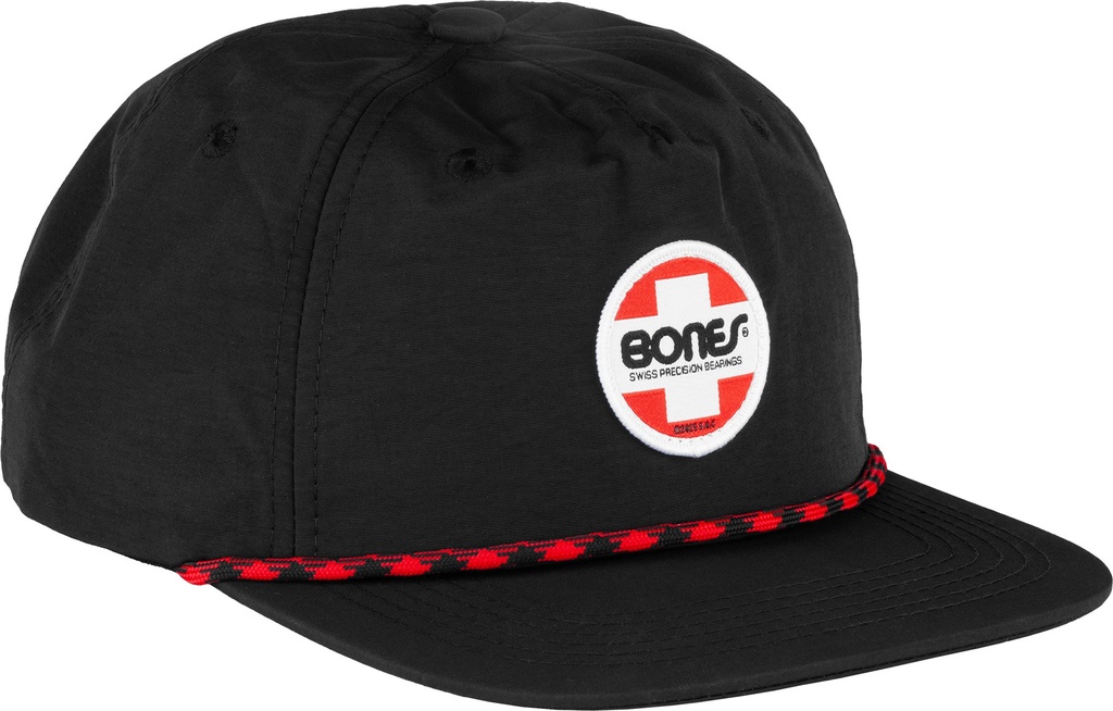 BONES OG SWISS CIRCLE LOW PROFILE HAT BLACK