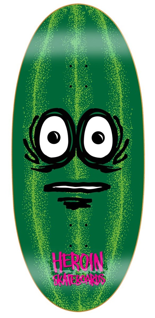 HEROIN TEAM THE WATERMELON SHAPED DECK 13.5 (LIMIT 2)