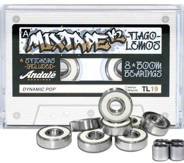 ANDALE TIAGO LEMOS MIX TAPE VOL 2 PRO RATED BEARINGS SINGLE SET