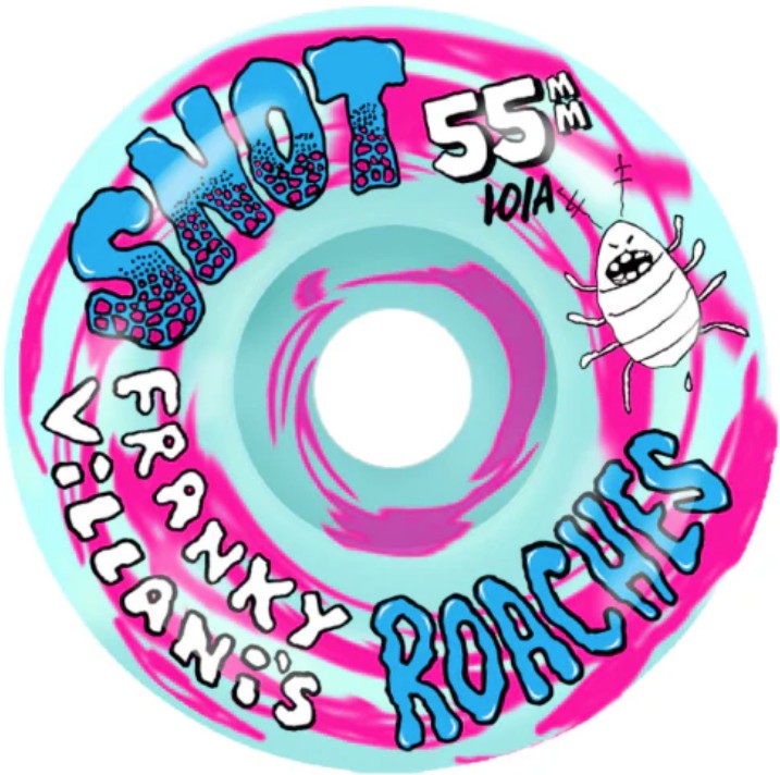 SNOT FRANKY VILLANI ROACHES SWIRL 55MM 99A (Set of 4)